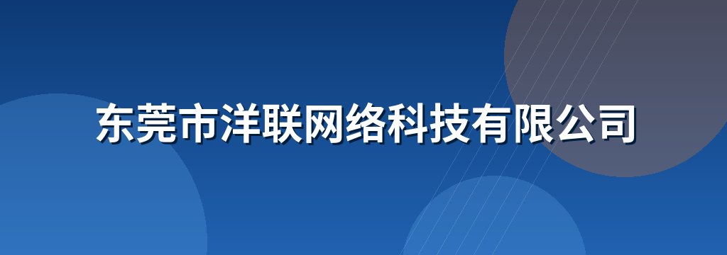 东莞市洋联网络科技有限公司