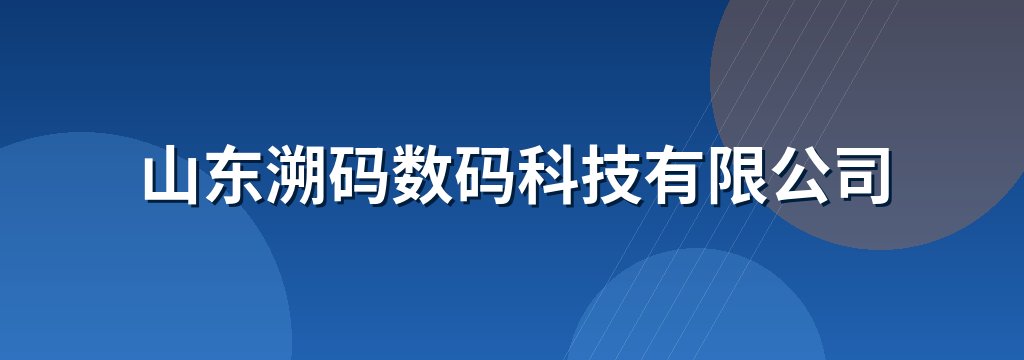 山东溯码数码科技有限公司